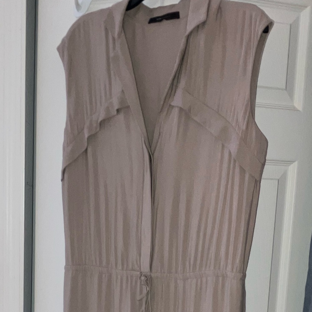 BCBGMAXAZRIA “COLE” Sleeveless Utility Jumpsuit - Picture 5 of 17